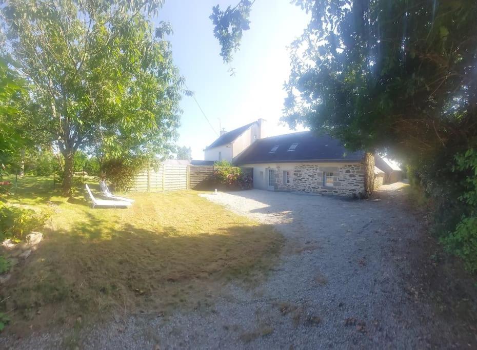 Villa Penty Typique Kercab Dans Un Ancien Moulin à Plomodiern Extérieur photo